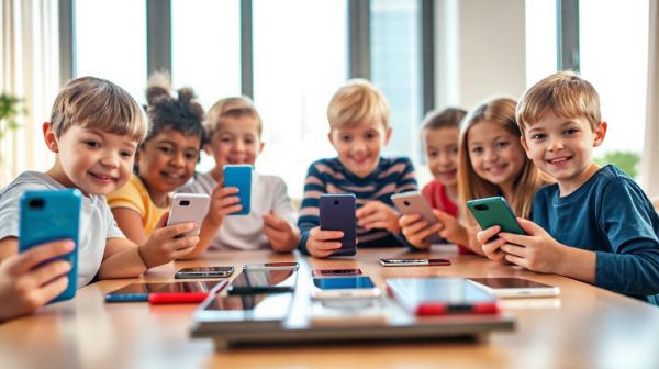 Top 5 smartphones recommandés pour les enfants selon leurs besoins